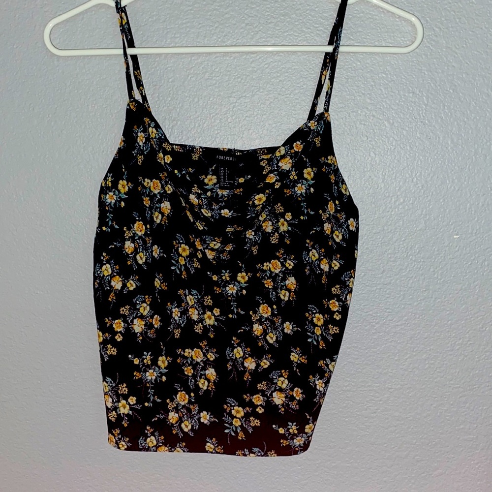 Forever 21 Floral Tank